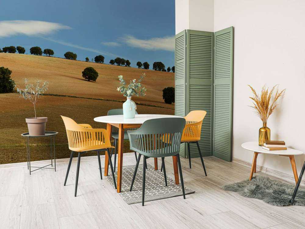 Les arbres dans le paysage espagnol