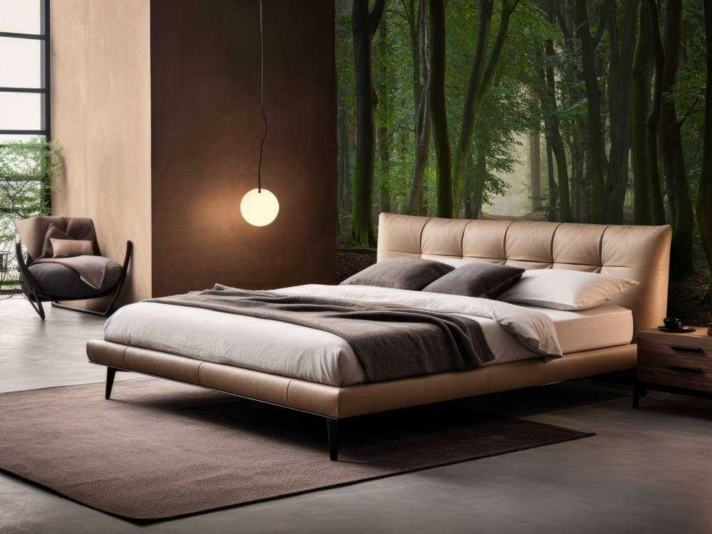 Sentier de sable dans la forêt