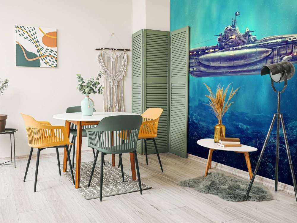 Sous-marin pirate dans le monde sous-marin