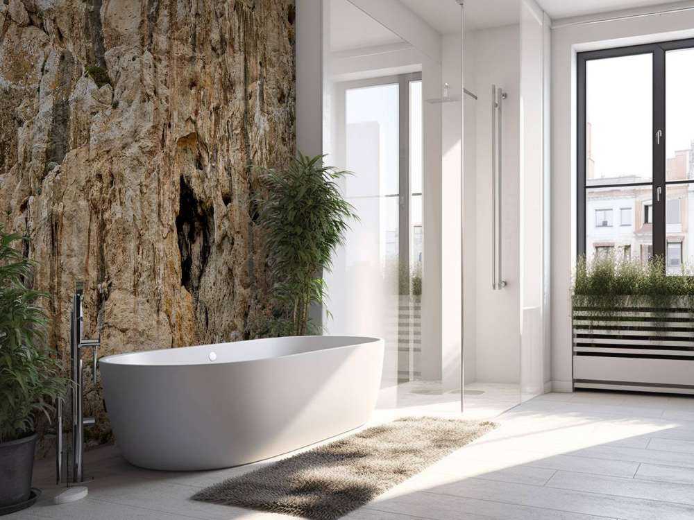 Grotte dans un rocher