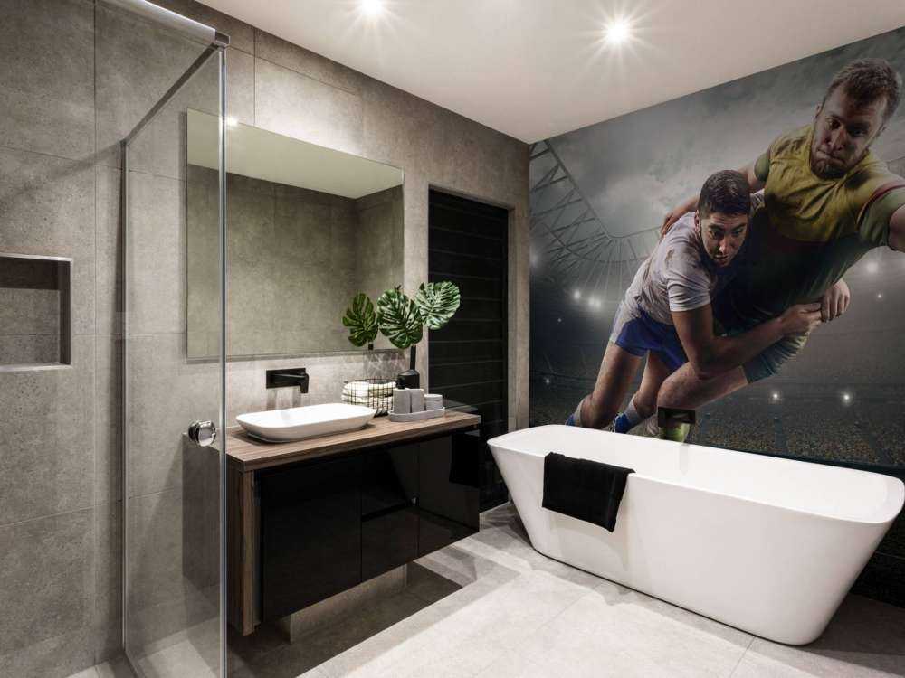 Les joueurs de rugby