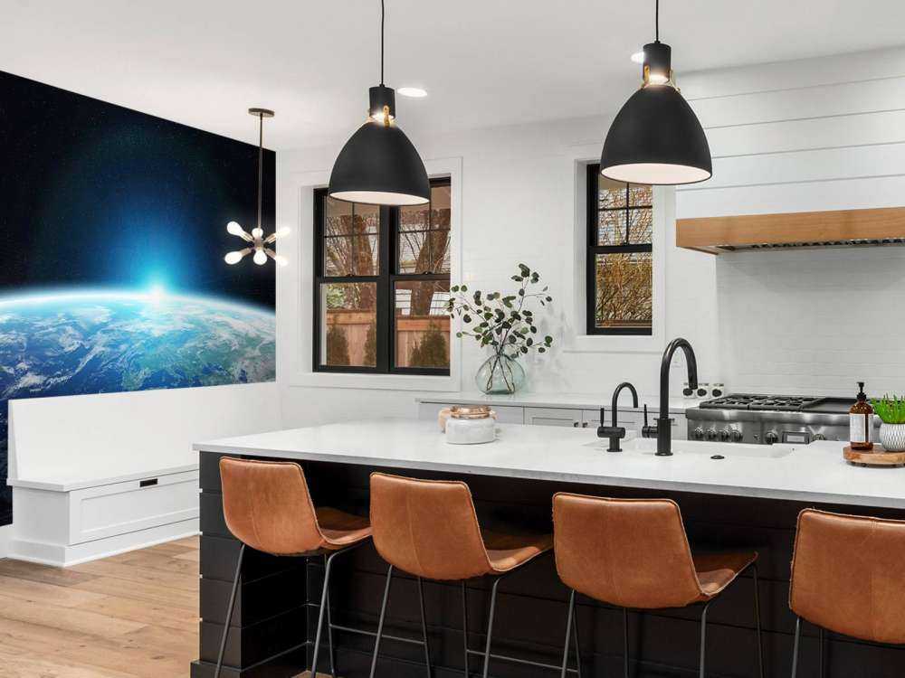 La terre vue d'en haut