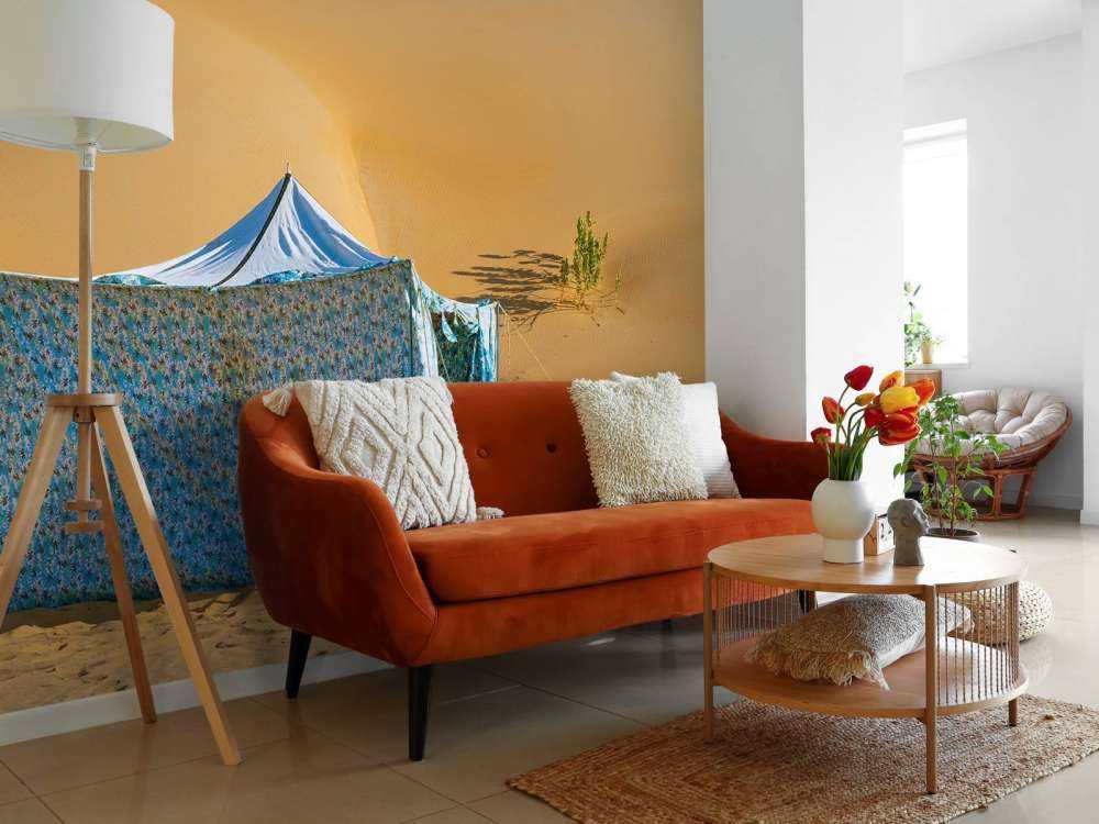 Tente dans le désert