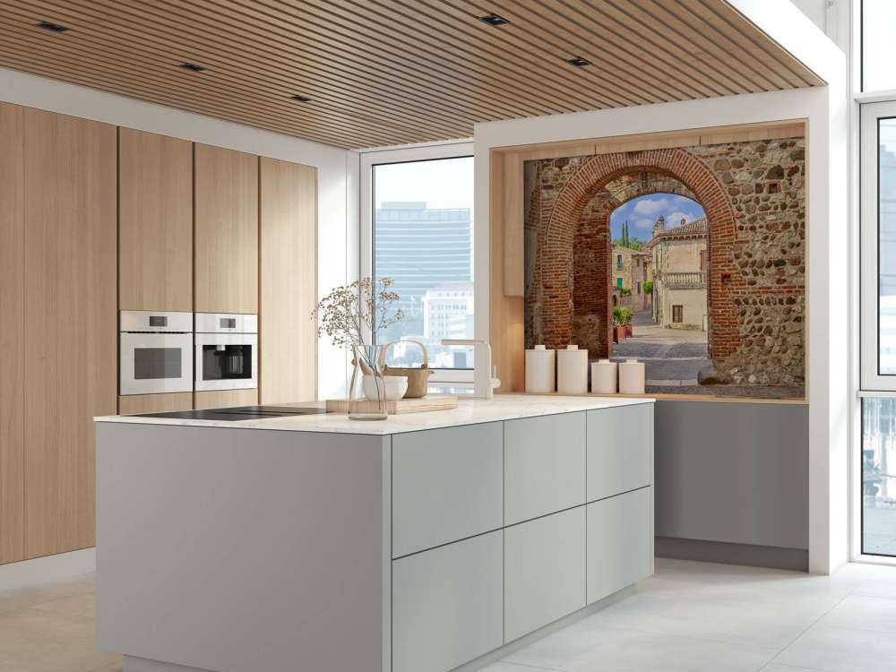 Passage avec double arc