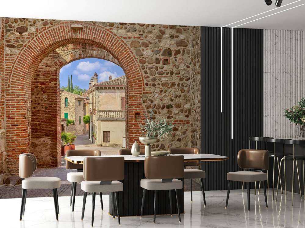 Passage avec double arc