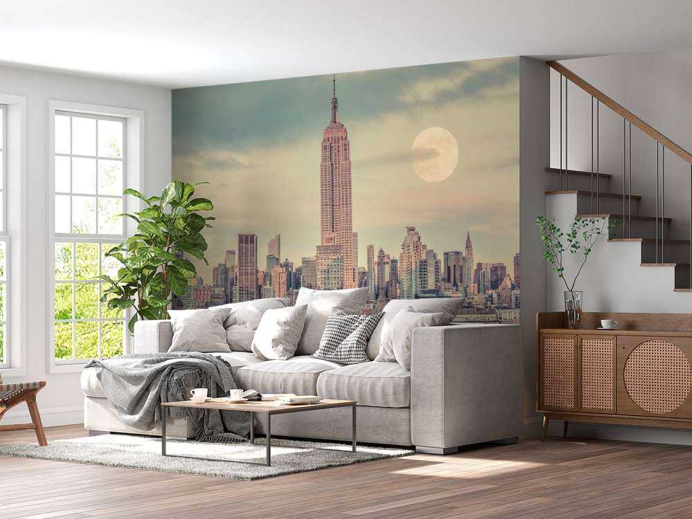 Empire State Building avec Manhattan