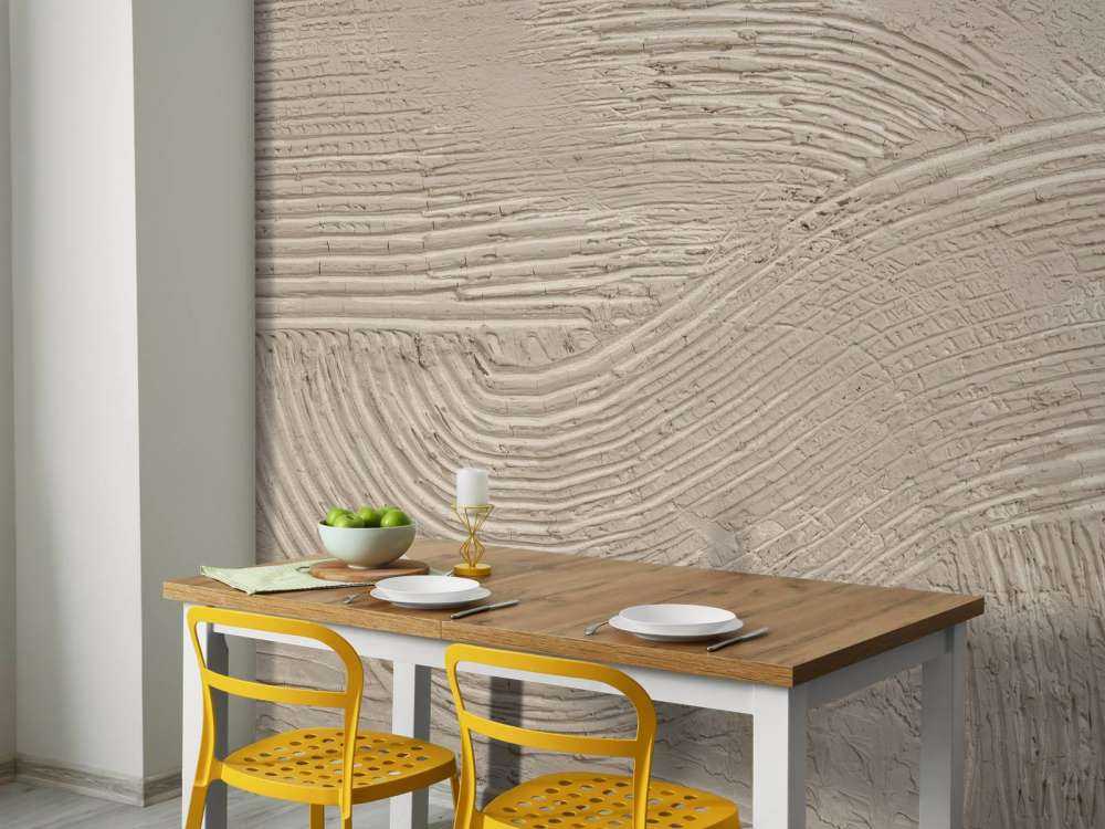 Lignes texturées en lin