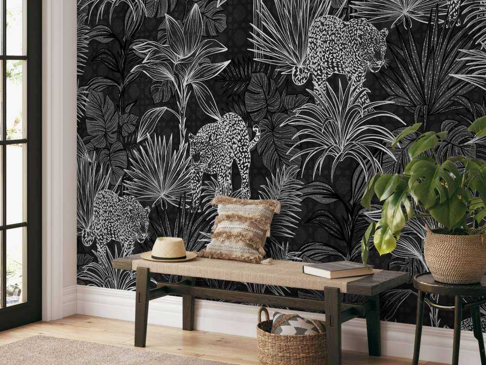 Palmiers et panthères