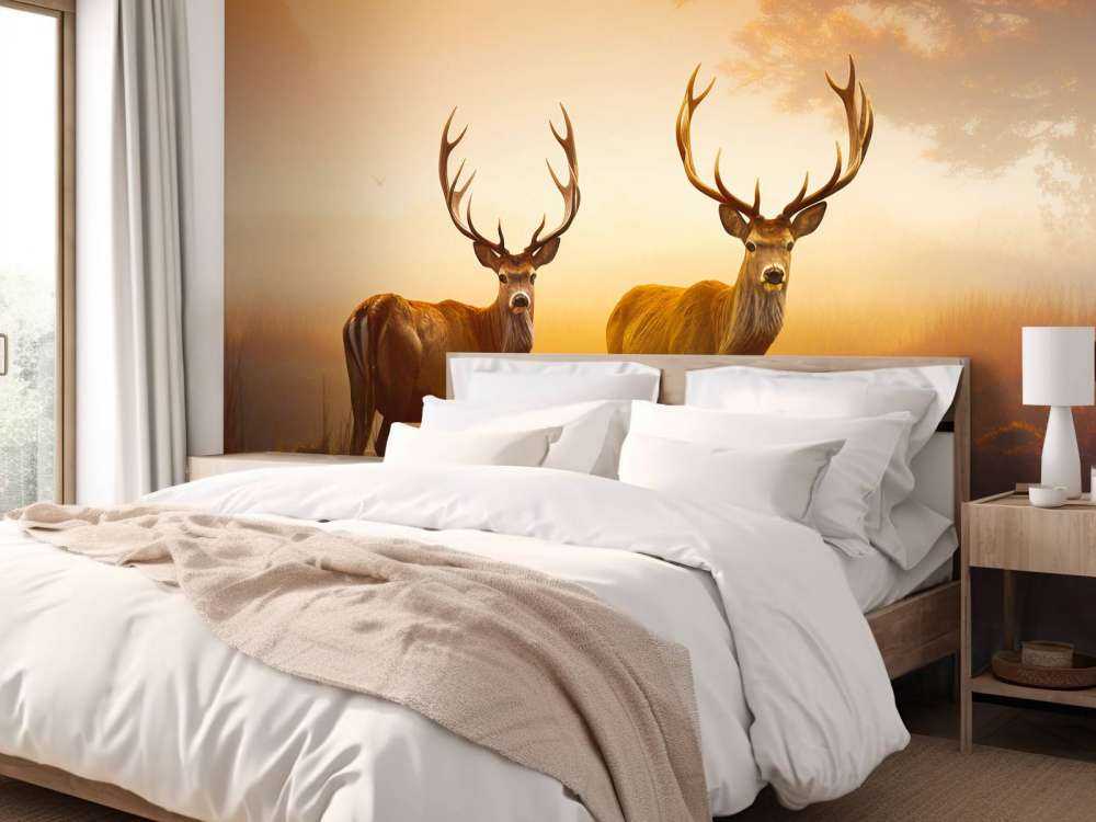 Gloire du matin Splendeur du cerf