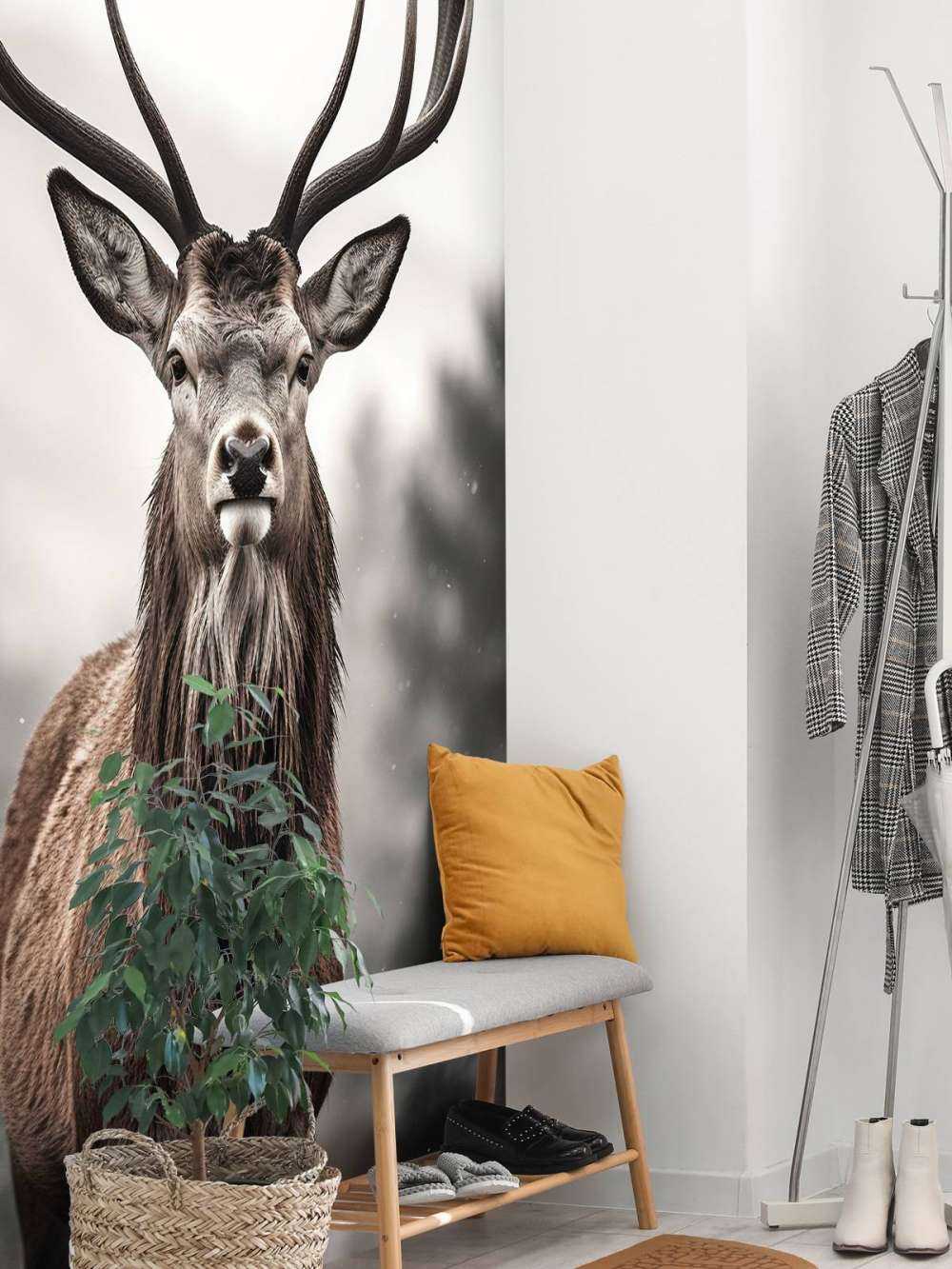 Le roi de l'hiver Le regard du cerf