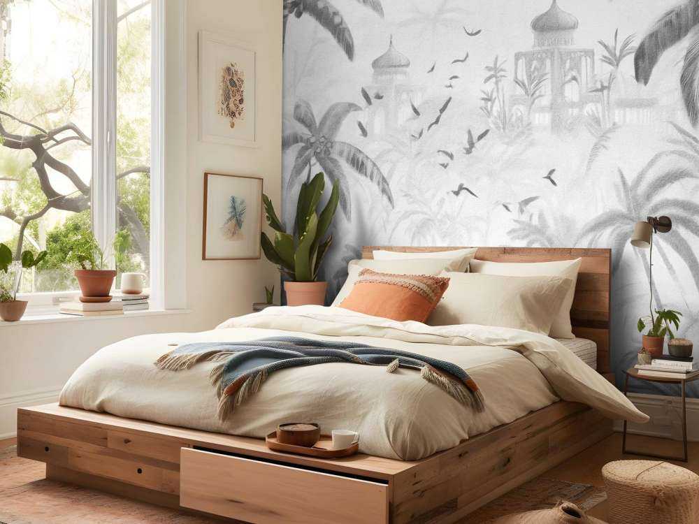 Jardin Oriental à l'Aube