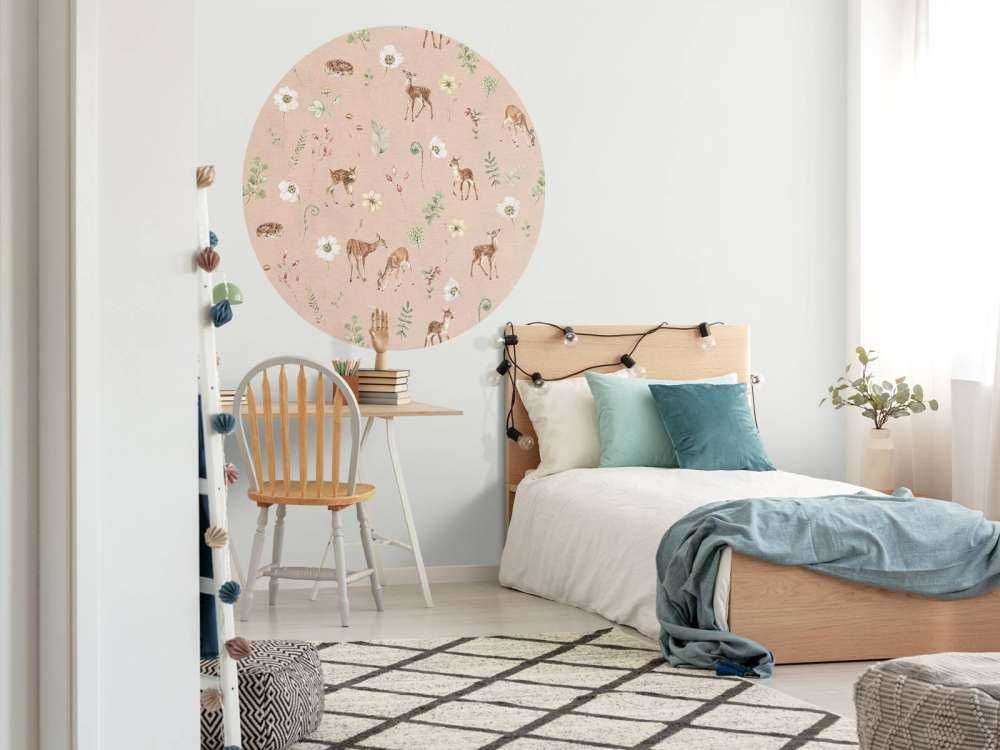 Dancing Deer - Pink - 120