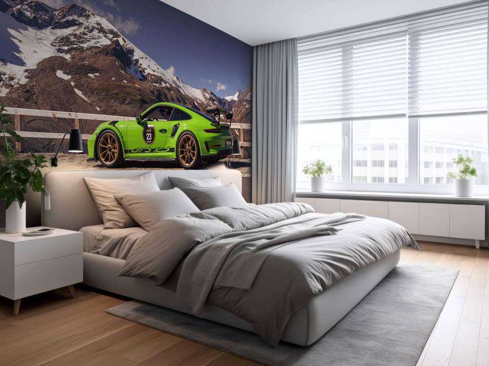 Porsche 911 GT3 RS dans les Alpes