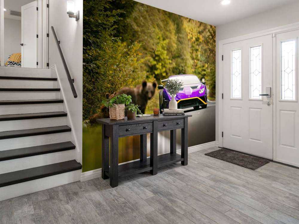 Lamborghini contre la nature