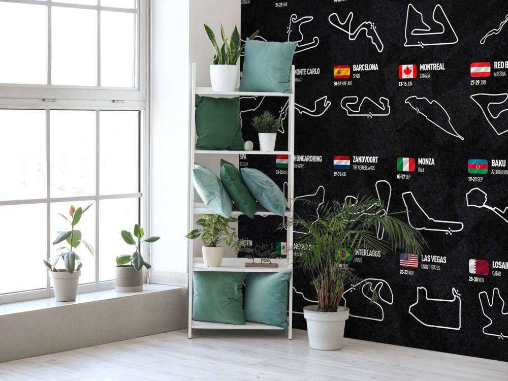 Formule 1 2025 - Carte des données