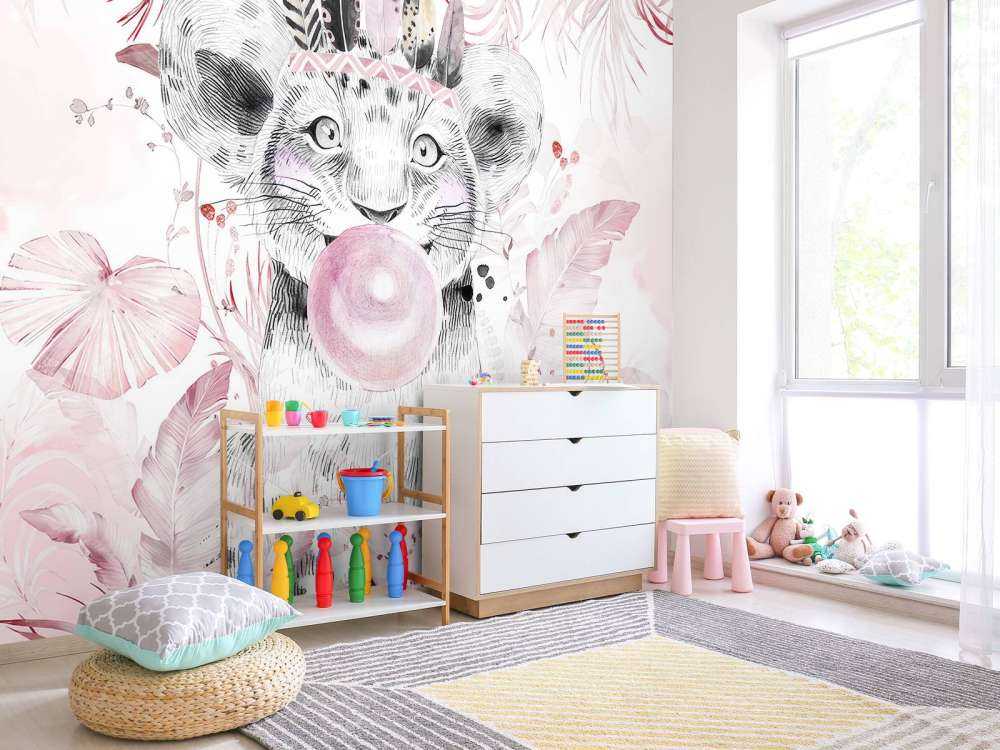 Joueur louveteau et rêves roses