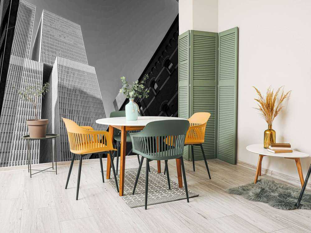 Contraste architectonique à Rotterdam