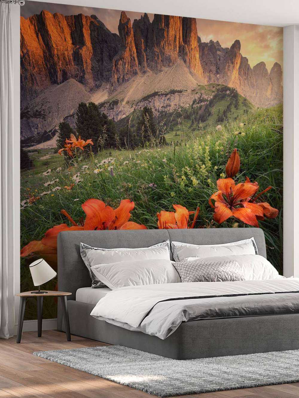 Lueur d'été dans les Alpes