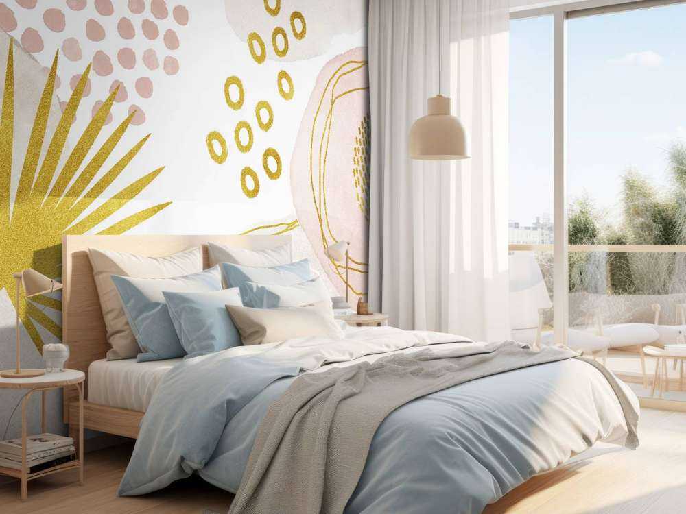 Vibes tropicales bohème glamour doré