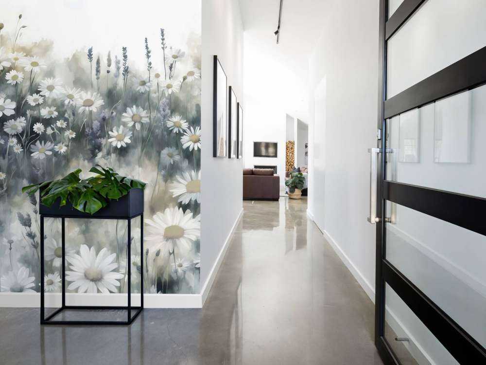 Prairie Verte de Marguerites Silencieuses