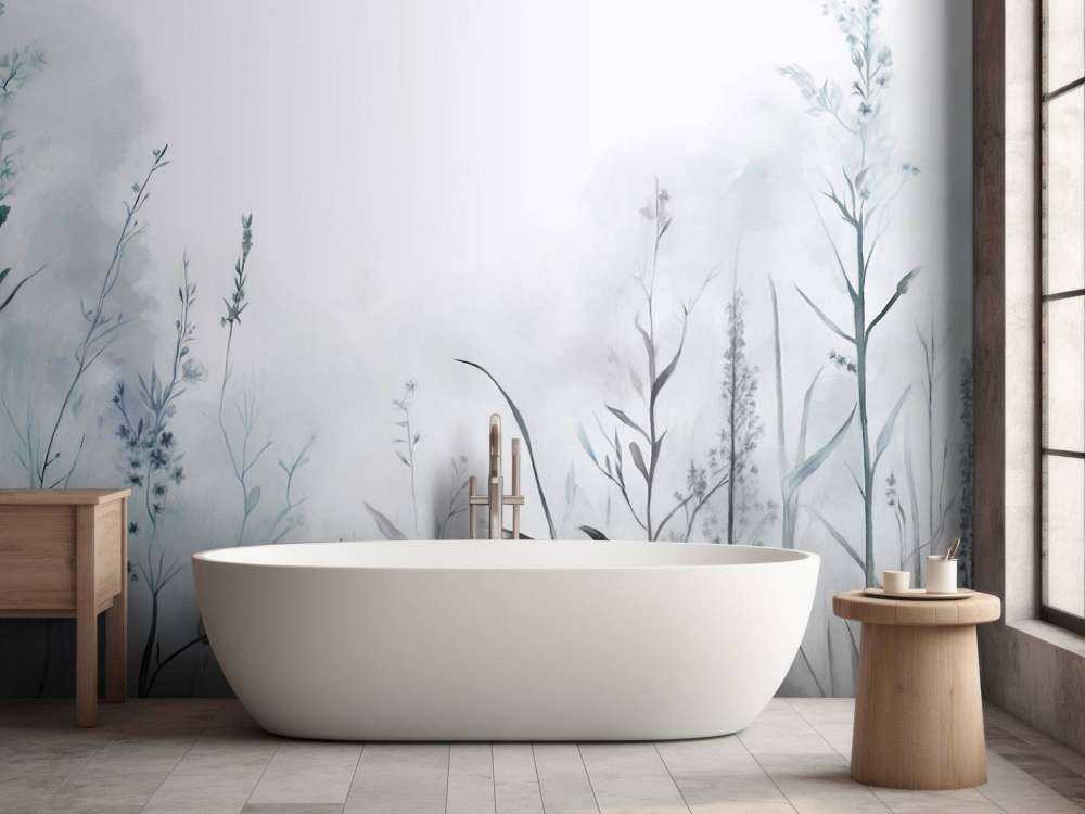 Silence du matin Doux Bleu