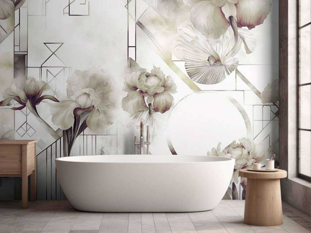 Géométrie Aquarelle Sable