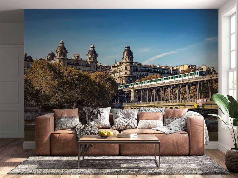 Porte de ville classique sur la Seine
