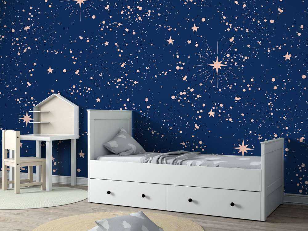 Nuit scintillante pleine d'étoiles