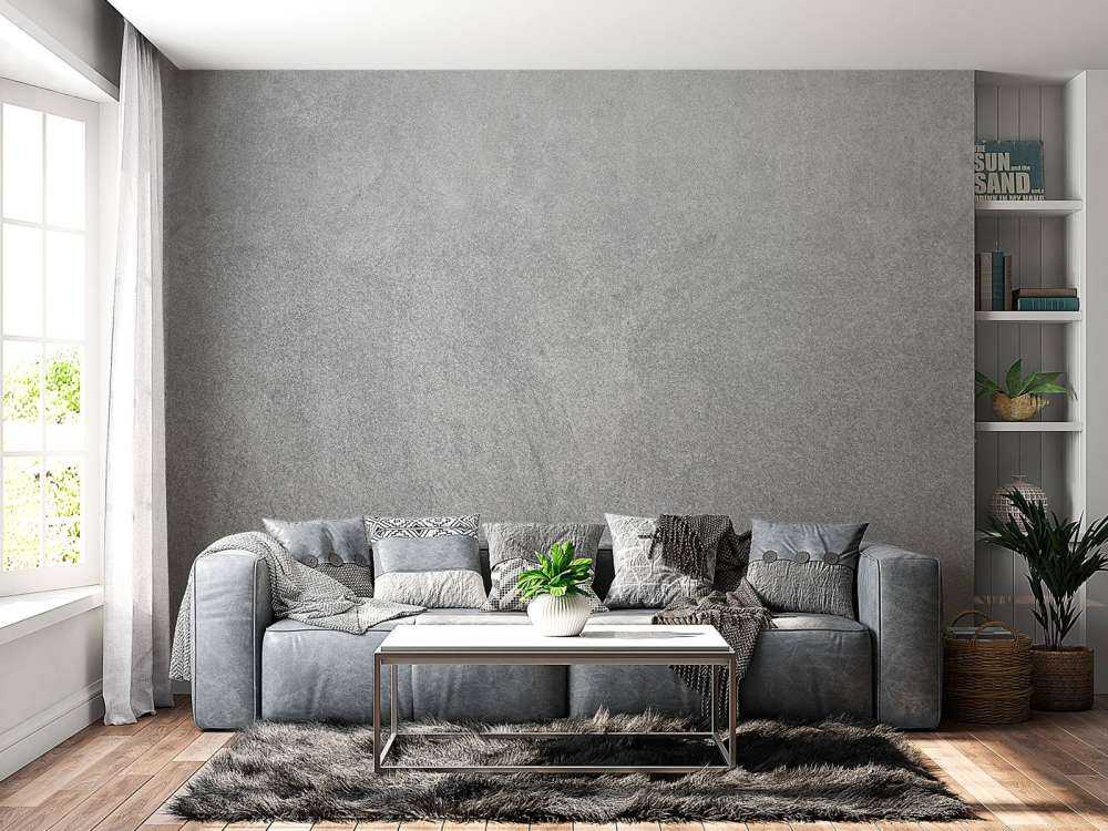 Béton sablé foncé