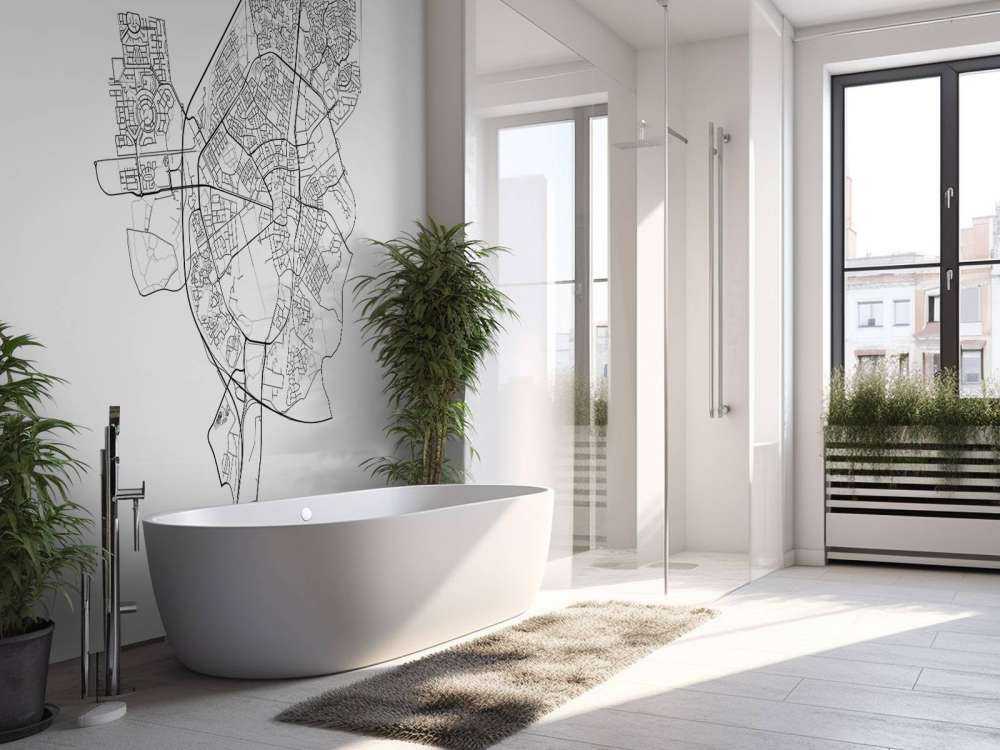 Carte des essieux, blanc