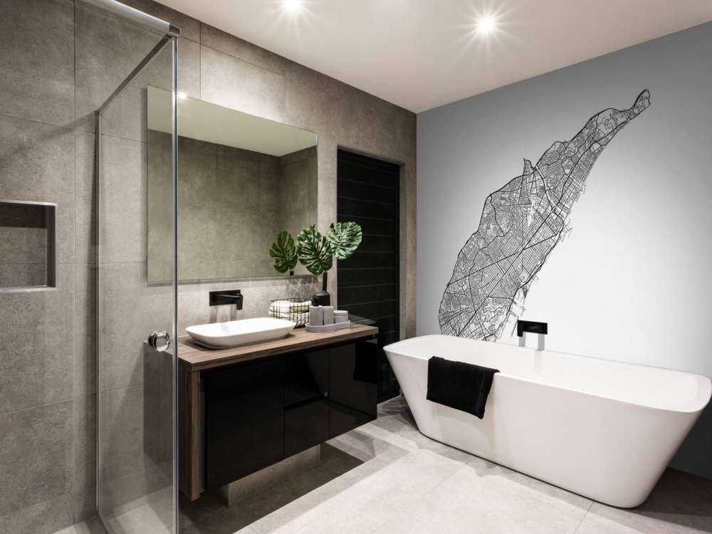 Plan de Barcelone, blanc