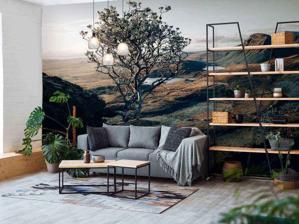 Début de journée en montagne