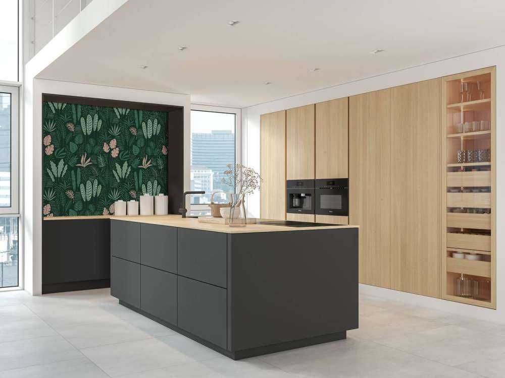 Motif de feuille joyeux