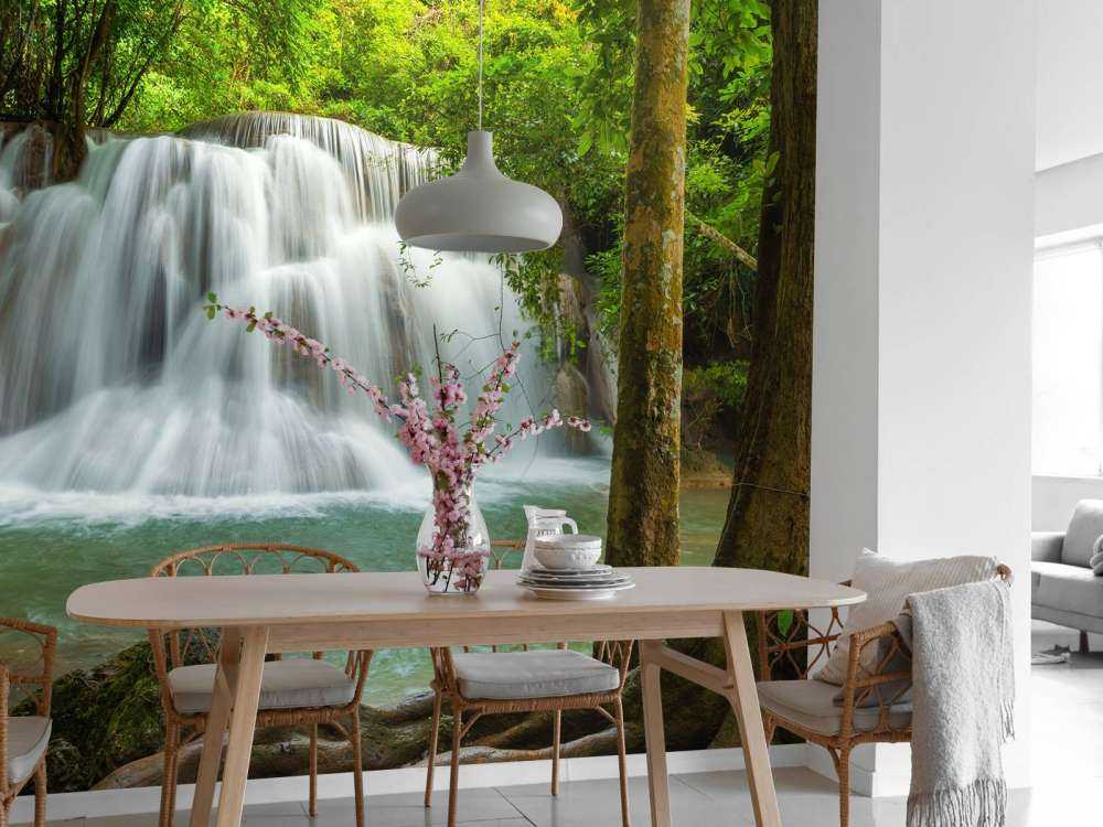 Chute d'eau à couper le souffle