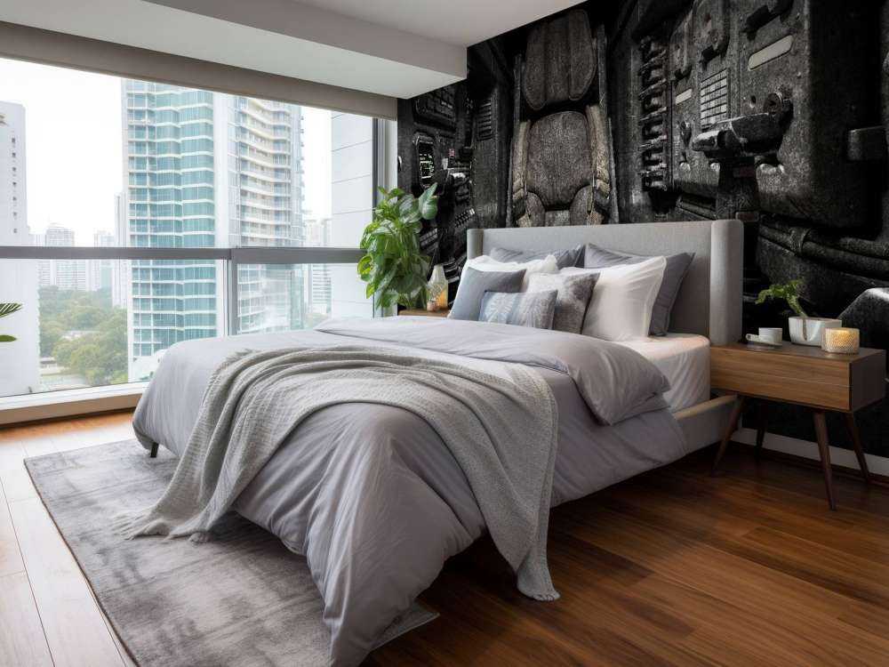 Chaise dans un vaisseau spatial