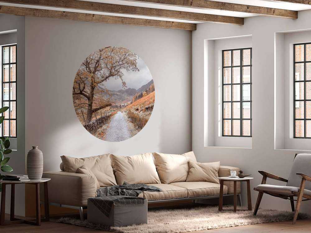 Chemin entre les montagnes