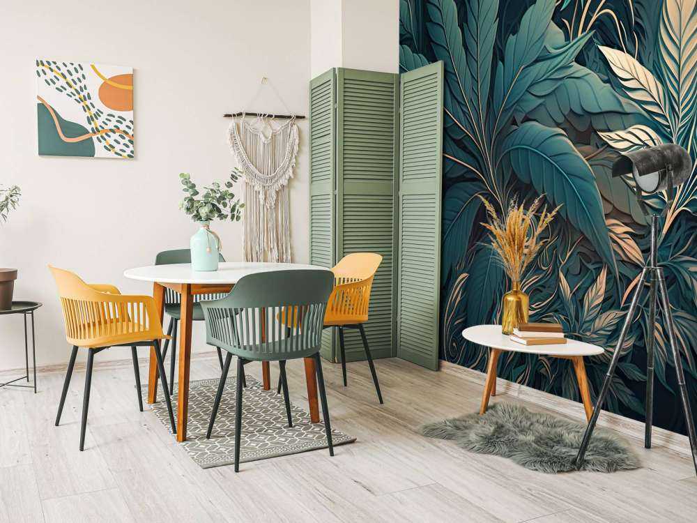 Design de la nature bleu canard