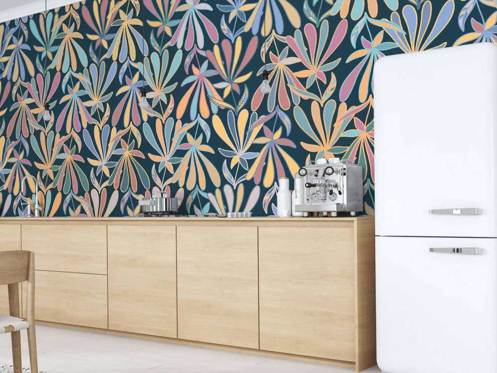 Fleurs dans des tons pastel