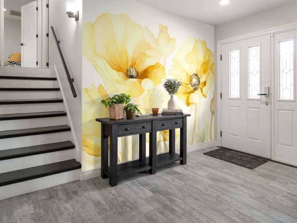 Poppy petal summer serenade yellow