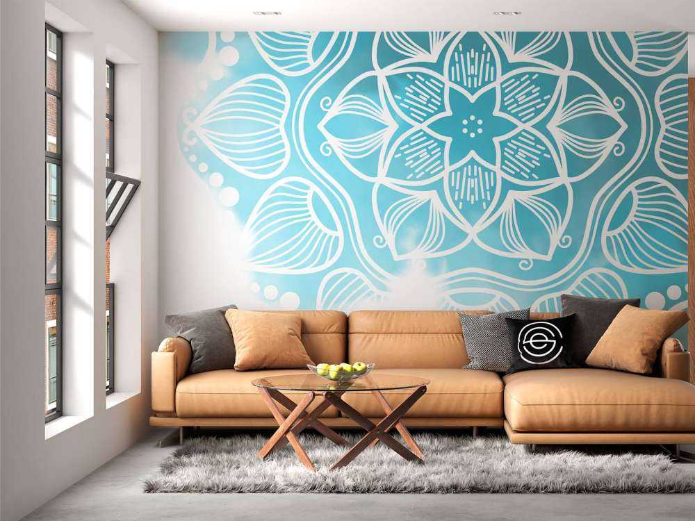 Mandala en aquarelle