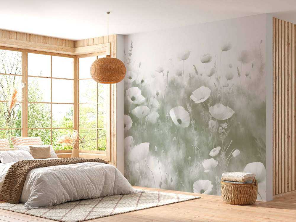 Danse des fleurs sauvages - vert