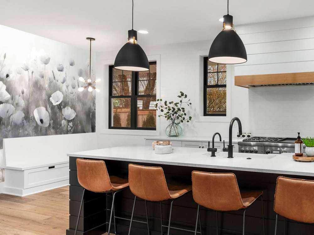 Danse de fleurs sauvages - gris