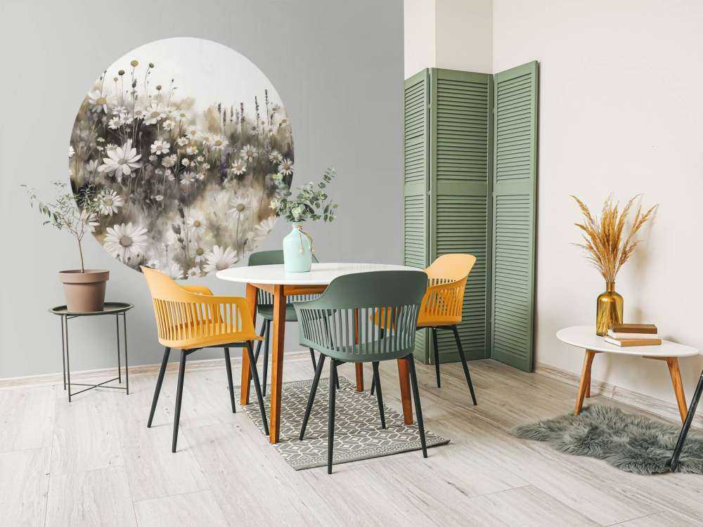 Crème de prairie de marguerites silencieuses