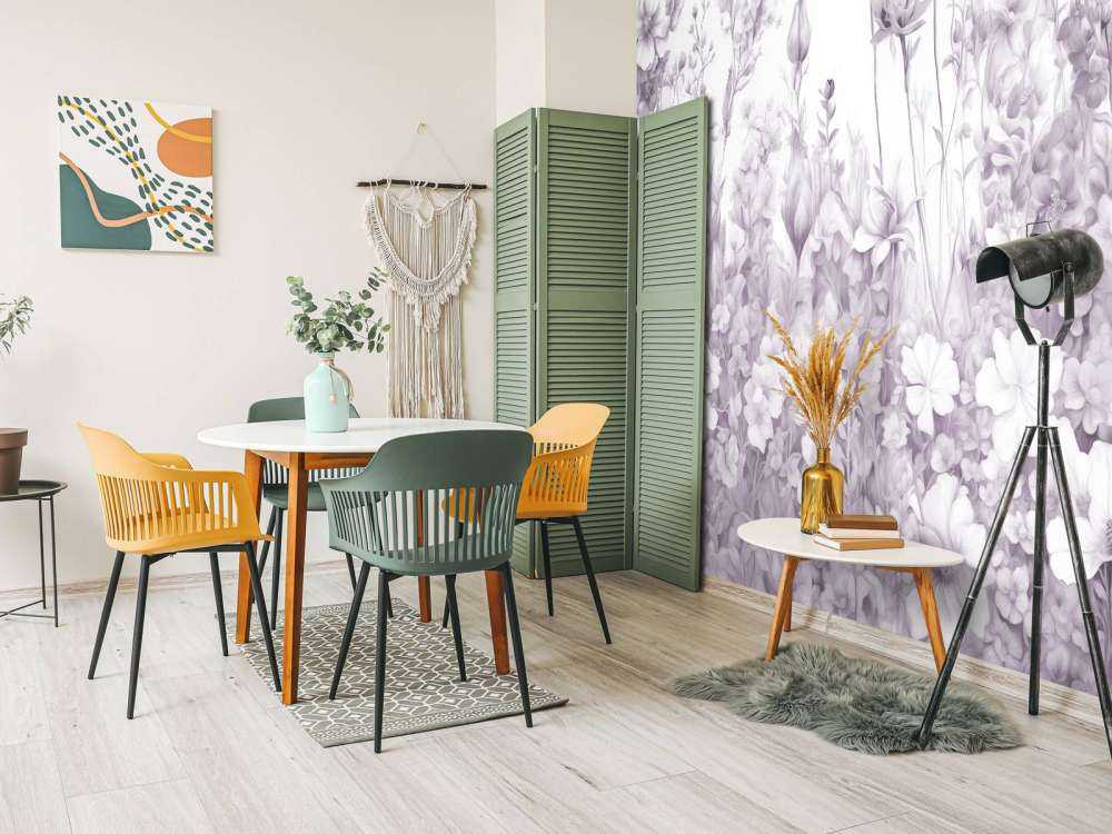 Fleurs de mon âme sans couture - lavande