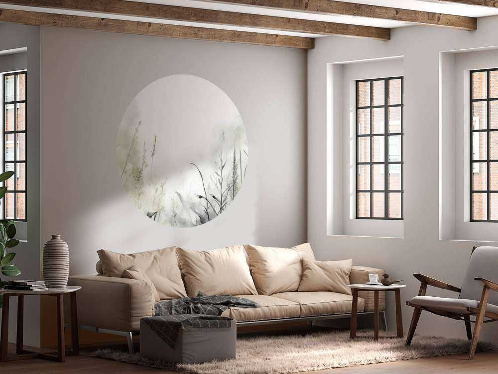 Silence du matin Brumeux Blanc