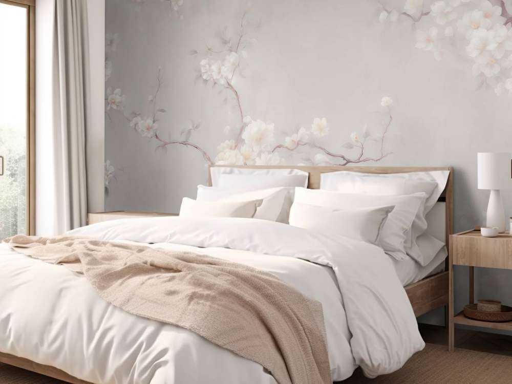Branches de fleurs taupe adorables