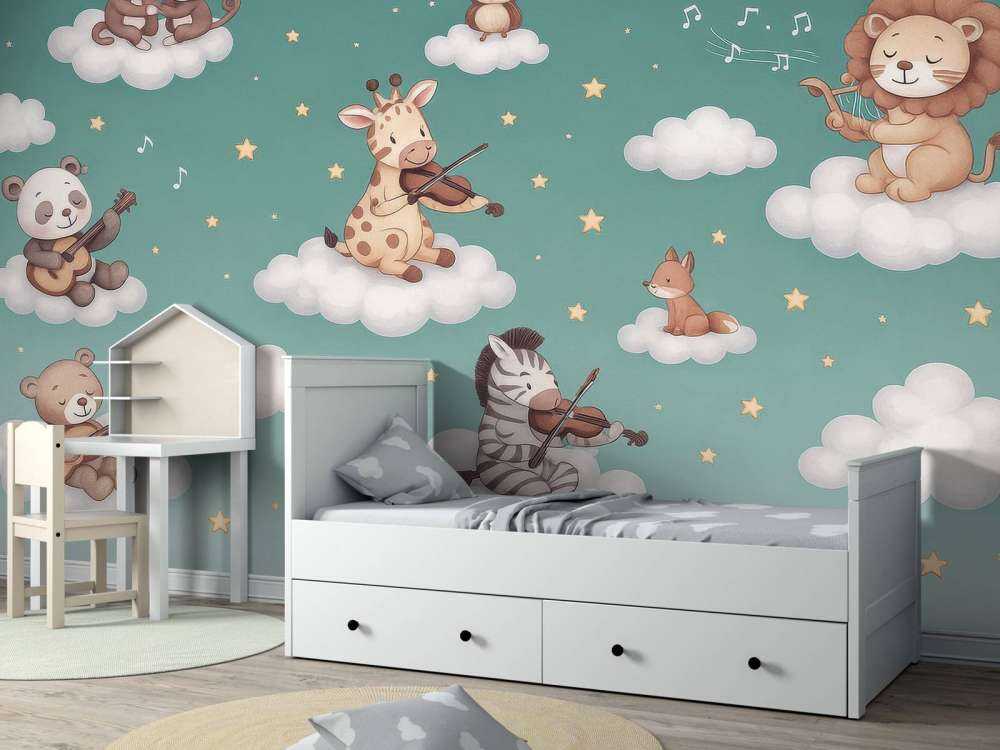 Concert d'oiseaux dans les nuages - essence