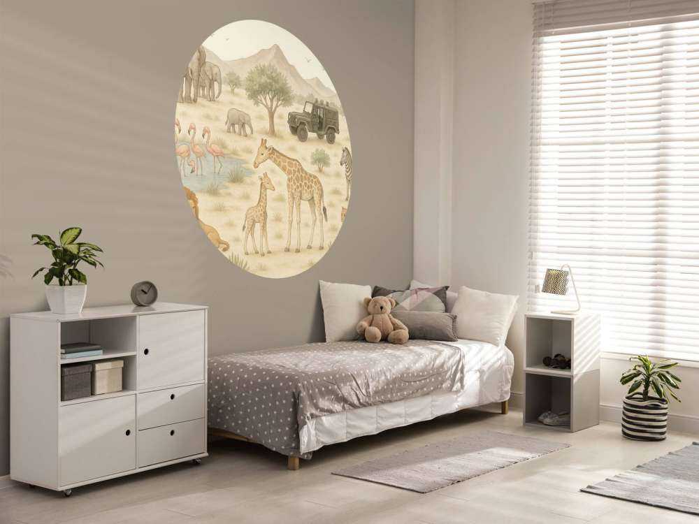 Safari aventureux dans la savane.