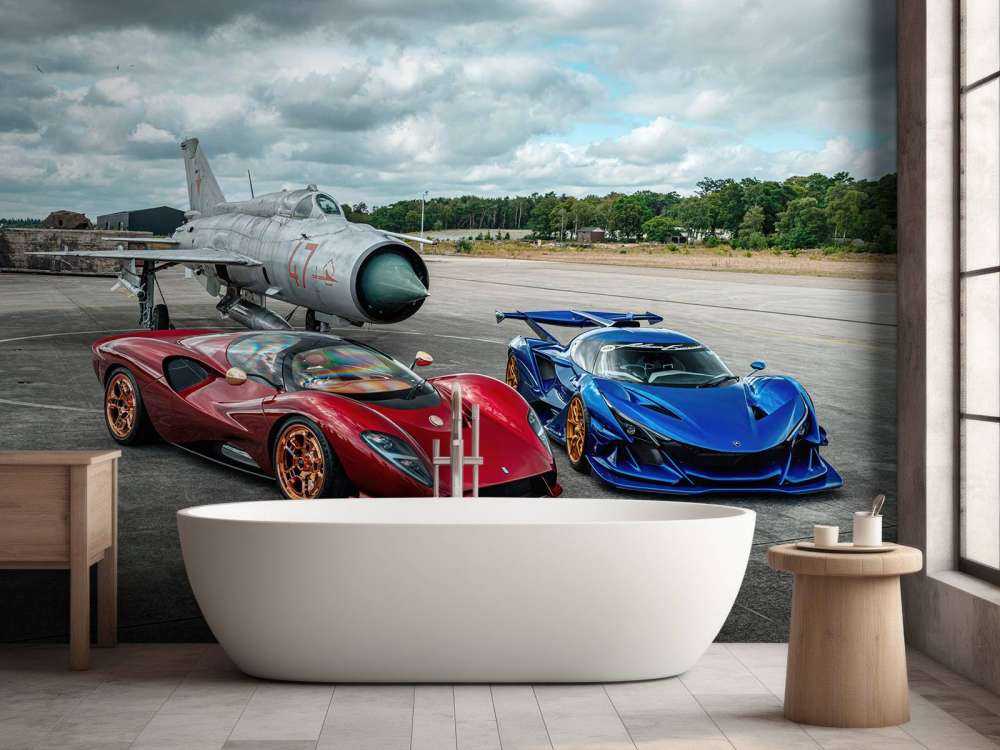 Hypercars en avion de chasse
