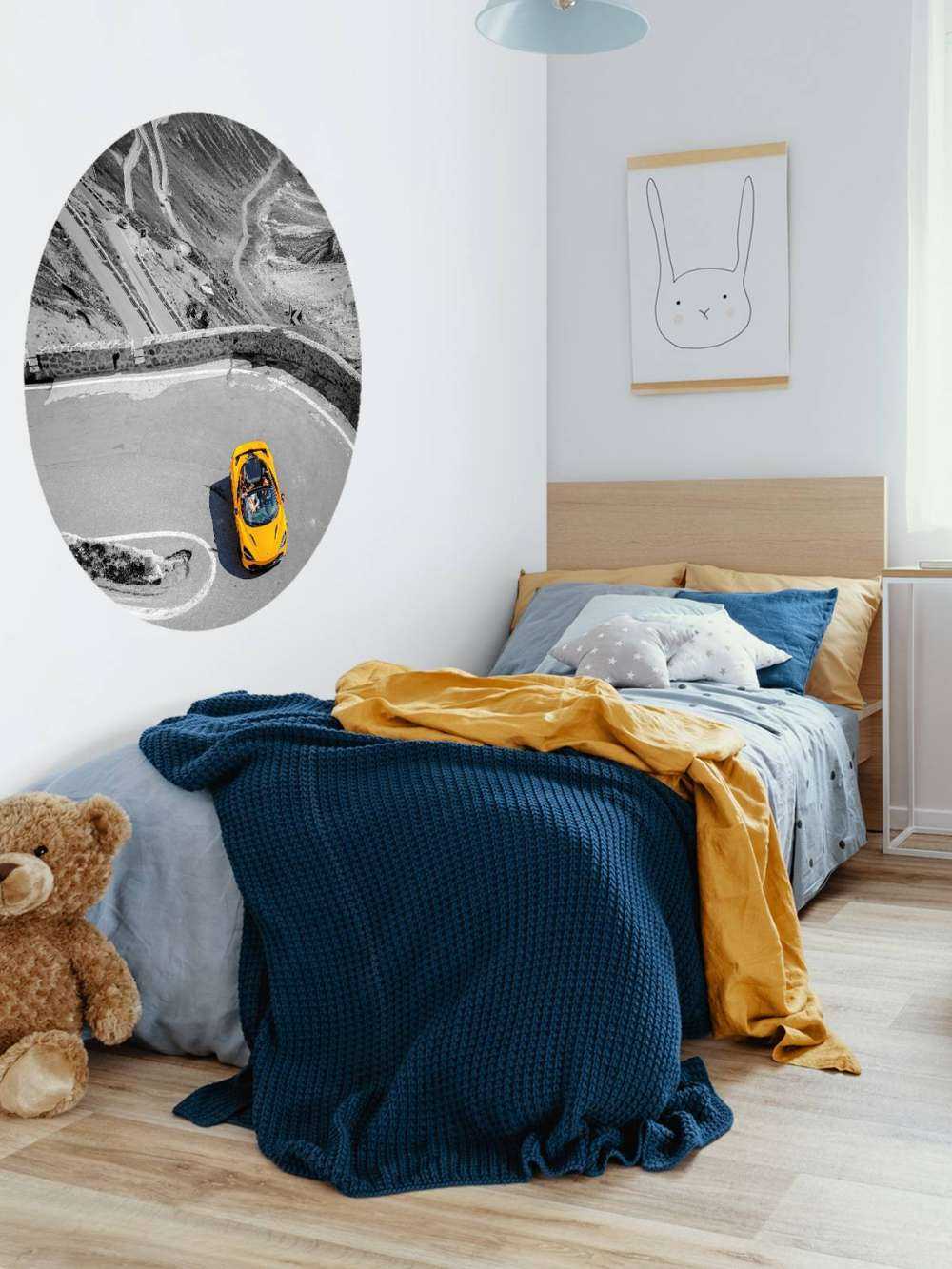 McLaren sur le Stelviopas - couleur spot